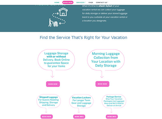 Portfolio Image for Mobile Luggage Valet